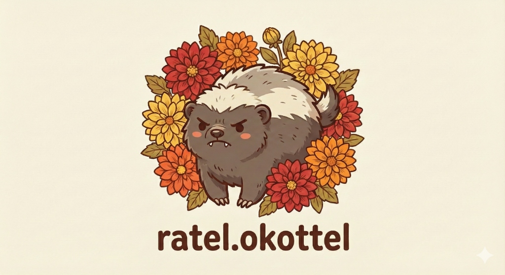 ratel mascot logo